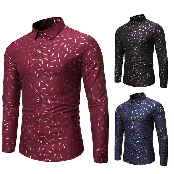 mens shirts spring autumn blouse print long sleeve turn down collar slim fit shirt with buttons business shirts, White;black
mens shirts spring autumn blouse print long sleeve turn down collar slim fit shirt with buttons business shirts, White;black
