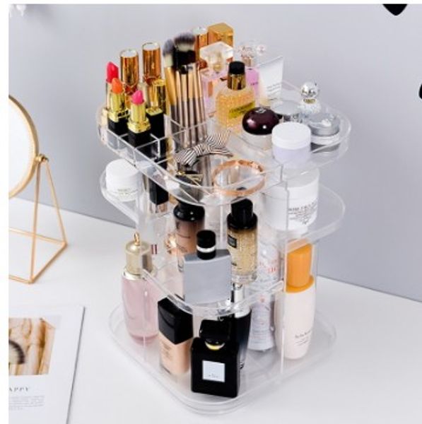 съемные cosmetics storage box large desktop 360 градусов вращающийся профессия макияж организатор акриловые ювелирные изделия container золо 
съемные cosmetics storage box large desktop 360 градусов вращающийся профессия макияж организатор акриловые ювелирные изделия container золо