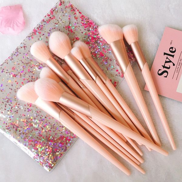 20 set 7pcs rose gold handle makeup brushes foundation powder blush eye shadow lip brushes face beauty tools kit with case
20 set 7pcs rose gold handle makeup brushes foundation powder blush eye shadow lip brushes face beauty tools kit with case