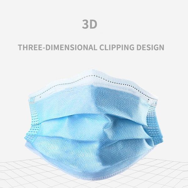 50pcs/lot 3-ply disposable face mouth mask anti flu dust proof earloop mask anti-fog masks
50pcs/lot 3-ply disposable face mouth mask anti flu dust proof earloop mask anti-fog masks