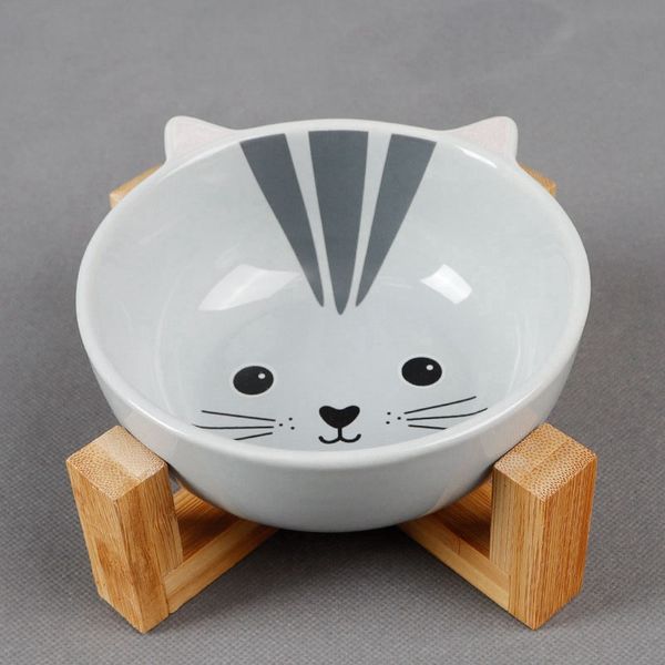 elevated dog and cat pet puppy feeder premium ceramic cartoon print dog bowl with bamboo raised stand perfect for dogs and cat
elevated dog and cat pet puppy feeder premium ceramic cartoon print dog bowl with bamboo raised stand perfect for dogs and cat