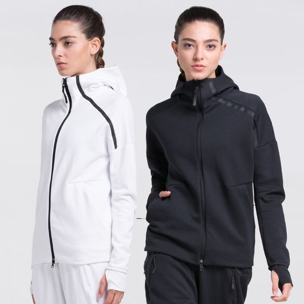 autumn and winter new style sports clothing running fitness coat women's quick-dry zipper hooded yoga clothes long sleeve factor, Black;red
autumn and winter new style sports clothing running fitness coat women's quick-dry zipper hooded yoga clothes long sleeve factor, Black;red