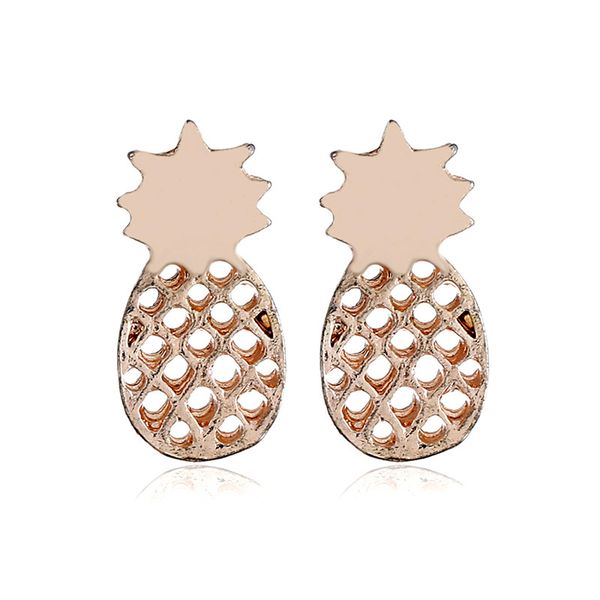new european and american trend fun pineapple fashion earrings simple temperament wild personality fruit earrings holiday gifts, Golden;silver
new european and american trend fun pineapple fashion earrings simple temperament wild personality fruit earrings holiday gifts, Golden;silver