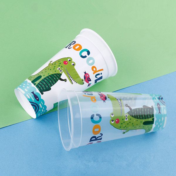 50pcs carton crocodile creative dipsoable tea plastic cup child birthday party favor cold drink juice beverage cups with lid
50pcs carton crocodile creative dipsoable tea plastic cup child birthday party favor cold drink juice beverage cups with lid