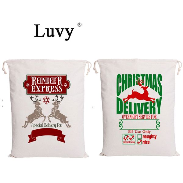 luvy handmade christmas bag 30pcs/lot canvas gift bag kids reindeer express santa sack party decorations present drawstring
luvy handmade christmas bag 30pcs/lot canvas gift bag kids reindeer express santa sack party decorations present drawstring