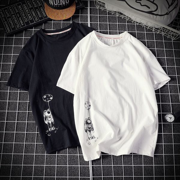 summer new t shirt men fashion printed casual short-sleeved tshirt man streetwear wild hip-hop loose cotton t-shirt male, White;black
summer new t shirt men fashion printed casual short-sleeved tshirt man streetwear wild hip-hop loose cotton t-shirt male, White;black