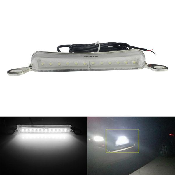 high power 12 smd led bolt on license plate light backup reverse universal fit 
high power 12 smd led bolt on license plate light backup reverse universal fit