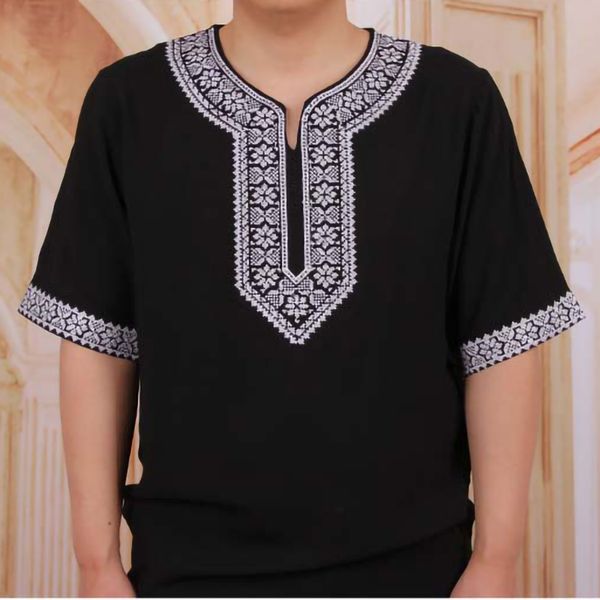 lehenga muslim t-shirt cotton african nigeria men clothes print ankara lehenga, Red 
lehenga muslim t-shirt cotton african nigeria men clothes print ankara lehenga, Red