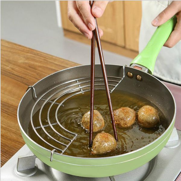 stainless steel oil drain rack steamer frying tray frying rack for fry pan
stainless steel oil drain rack steamer frying tray frying rack for fry pan