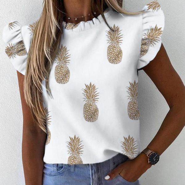 womail printed ruffle blouse shirt women 2020 summer butterfly sleeve casual shirts elegant button office lady blouse 611#3, White
womail printed ruffle blouse shirt women 2020 summer butterfly sleeve casual shirts elegant button office lady blouse 611#3, White