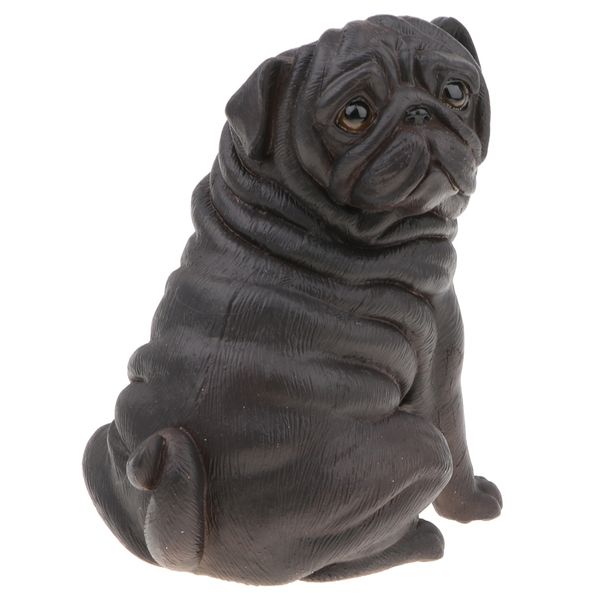 pug dog model figure kids educational toy gift collection ornament - black color
pug dog model figure kids educational toy gift collection ornament - black color