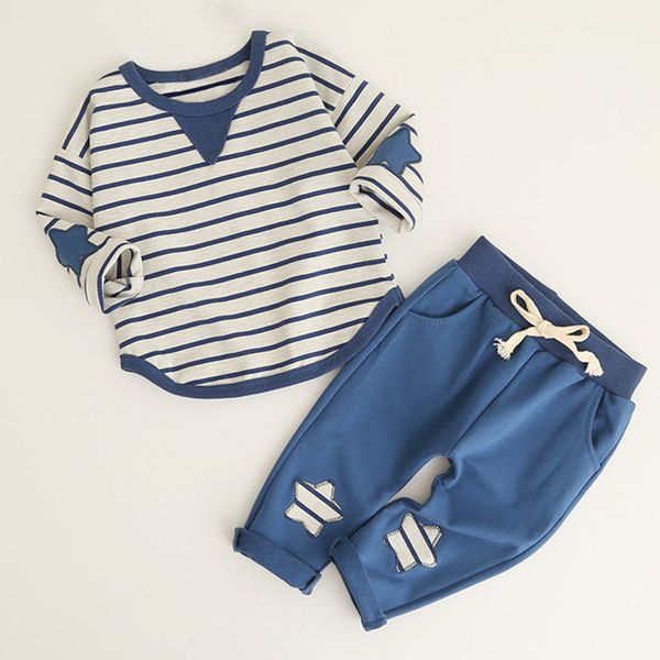 spring autumn boy baby clothes set kid cottonl striped t-shirt pants 2 pieces set casual long sleeve sport outfits suit, White
spring autumn boy baby clothes set kid cottonl striped t-shirt pants 2 pieces set casual long sleeve sport outfits suit, White