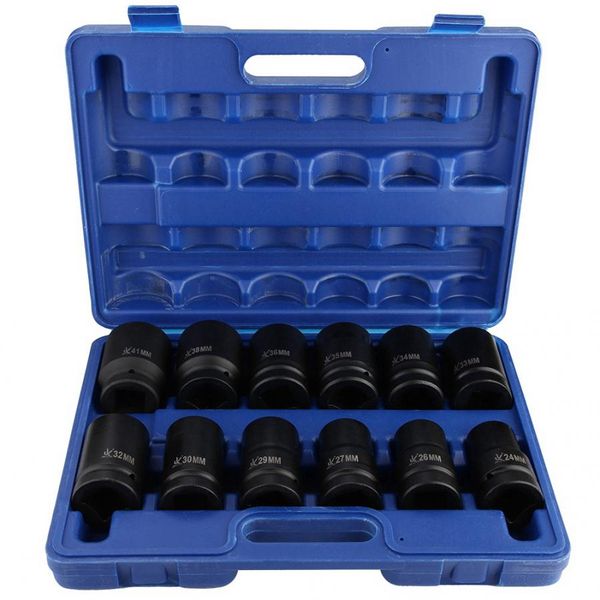 car repair tool cuque impact socket 12pcs 24-41mm universal drive deep impact sockets kit chrome vanadium steel new arrivals
car repair tool cuque impact socket 12pcs 24-41mm universal drive deep impact sockets kit chrome vanadium steel new arrivals