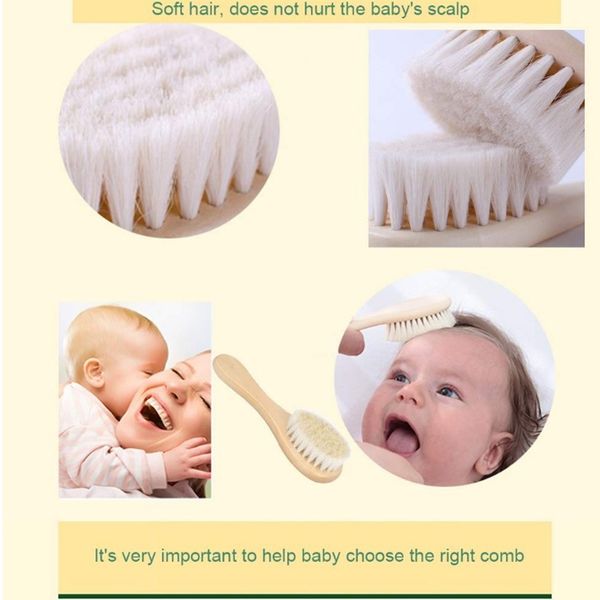 естественная деревянная ручка soft press детские расческа и super soft коза волос подходит для новорожденных и детской натурального дерева х
естественная деревянная ручка soft press детские расческа и super soft коза волос подходит для новорожденных и детской натурального дерева х
