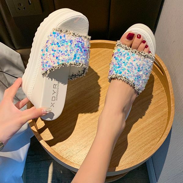 platform sandals wedges shoes for women 2020 summer shoes women shiny bling wedge platform slipppers open toe slides, Black
platform sandals wedges shoes for women 2020 summer shoes women shiny bling wedge platform slipppers open toe slides, Black