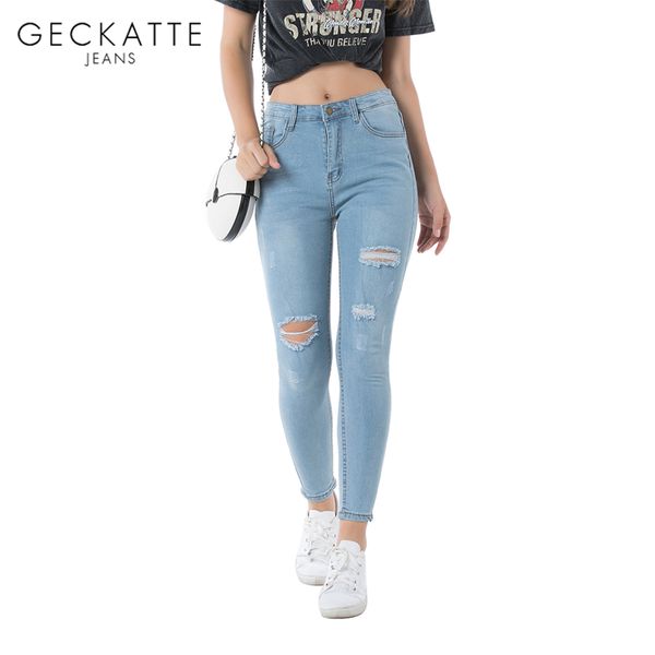 geckatte fall 2019 skinny ripped pencil jeans woman blue denim korean style distressed jean pants female streetwear mujer
geckatte fall 2019 skinny ripped pencil jeans woman blue denim korean style distressed jean pants female streetwear mujer