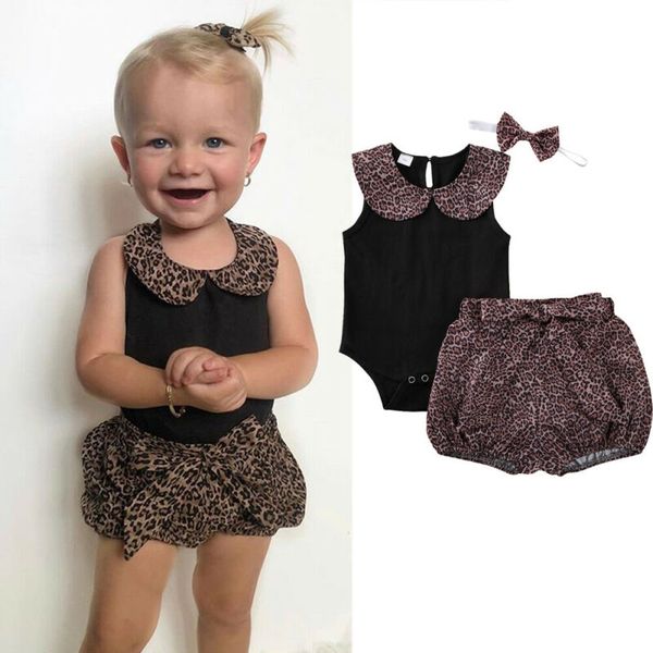 toddler kids baby girl leopard sets summer baby girl cotton clothes 3pcs sleeveless romper+shorts+bow hair outfits 0-24m, White
toddler kids baby girl leopard sets summer baby girl cotton clothes 3pcs sleeveless romper+shorts+bow hair outfits 0-24m, White
