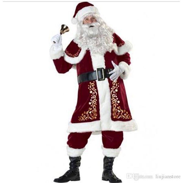 christmas party dress theme costume santa claus suit digital printed long sleeved uniforms cosplay, Black;red
christmas party dress theme costume santa claus suit digital printed long sleeved uniforms cosplay, Black;red