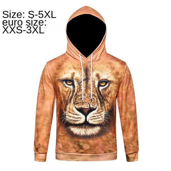 мужской дизайнер 3d лев с капюшоном цифровой печати животных шаблон большой размер широкий свободные s-5xl толстовка пара свитер с длинным р, Black
мужской дизайнер 3d лев с капюшоном цифровой печати животных шаблон большой размер широкий свободные s-5xl толстовка пара свитер с длинным р, Black