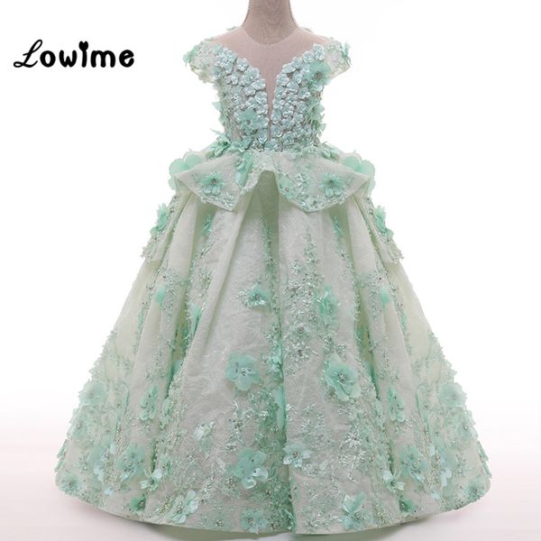 mint green lace flower girl dresses with flowers pearls pretty kids prom party dress short sleeve children gown custom made, Red;yellow
mint green lace flower girl dresses with flowers pearls pretty kids prom party dress short sleeve children gown custom made, Red;yellow