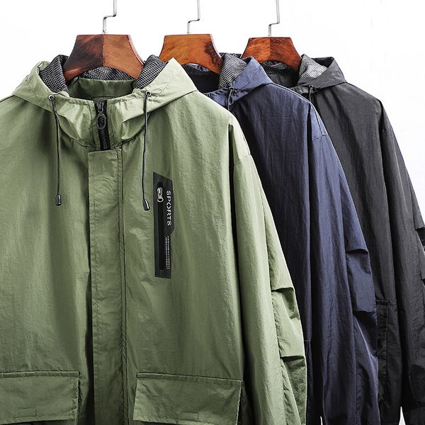 armygreen fashion jacket hooded men windbreaker with big pocket casual plus size coat 4xl 5xl blue outerwear for winter autumn, Black;brown
armygreen fashion jacket hooded men windbreaker with big pocket casual plus size coat 4xl 5xl blue outerwear for winter autumn, Black;brown
