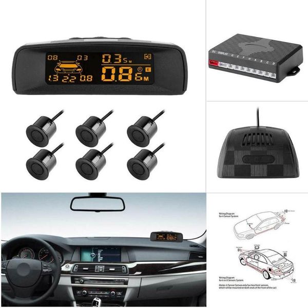 1set full digital distance display reversing radar lcd car parking sensor kit a10 with 4/6/8 probe parking sensor
1set full digital distance display reversing radar lcd car parking sensor kit a10 with 4/6/8 probe parking sensor