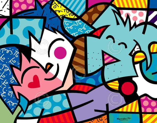 friends by romero britto home decor handcrafts oil painting on canvas wall art canvas pictures 200528
friends by romero britto home decor handcrafts oil painting on canvas wall art canvas pictures 200528