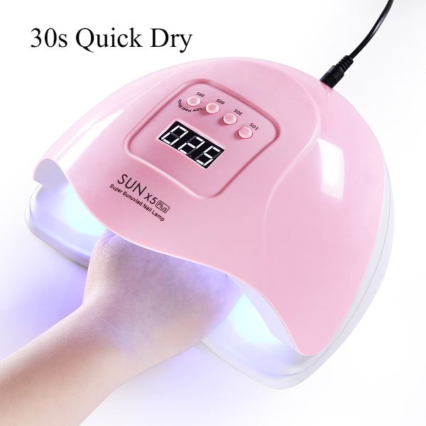 80w nail uv lamp nail art dryer 30s/60s/99s usb cable lamp curing gel polish 36 leds uv usb connector art diy tools, Silver
80w nail uv lamp nail art dryer 30s/60s/99s usb cable lamp curing gel polish 36 leds uv usb connector art diy tools, Silver