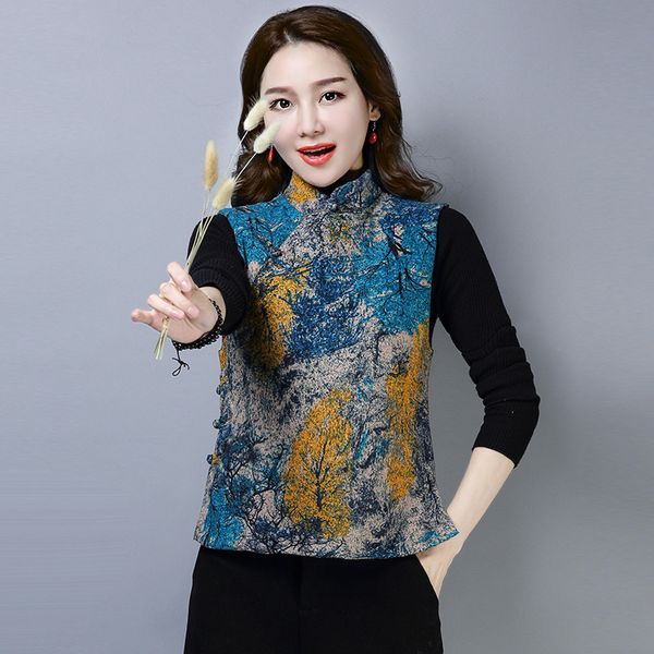 3647 p shoot origional 2018 winter new style ethnic-style large size cotton linen short thick cotton-padded clothes women's, Blue;black
3647 p shoot origional 2018 winter new style ethnic-style large size cotton linen short thick cotton-padded clothes women's, Blue;black