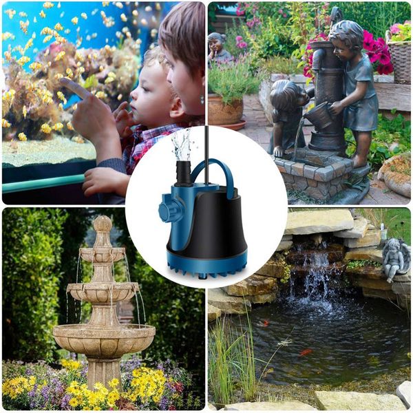 25w submersible water pump 400gph submersible pump 1800l/h ultra quiet fountain pump for fish tank aquarium
25w submersible water pump 400gph submersible pump 1800l/h ultra quiet fountain pump for fish tank aquarium