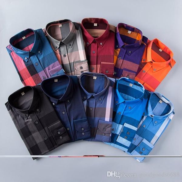 2019 american business brand self-cultivation plaid shirt, fashion designer brand long-sleeved cotton casual shirt striped co-dress shirt, White;black
2019 american business brand self-cultivation plaid shirt, fashion designer brand long-sleeved cotton casual shirt striped co-dress shirt, White;black