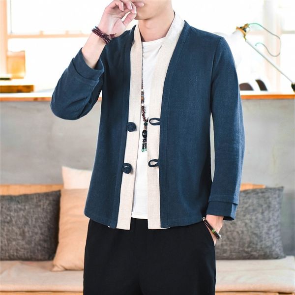 autumn loose tang suit casual fashion men's jacket trend loose cotton and linen chinese style linen casual jacket, Black;brown
autumn loose tang suit casual fashion men's jacket trend loose cotton and linen chinese style linen casual jacket, Black;brown