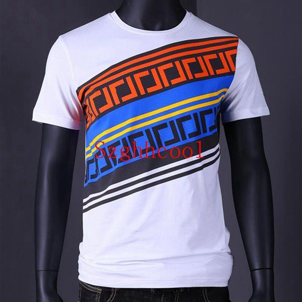 19ss Fashion Mens Designer T Shirts Black and White Luxury T Shirt Casual Men's Short Sleeve 8105
19ss Fashion Mens Designer T Shirts Black and White Luxury T Shirt Casual Men's Short Sleeve 8105