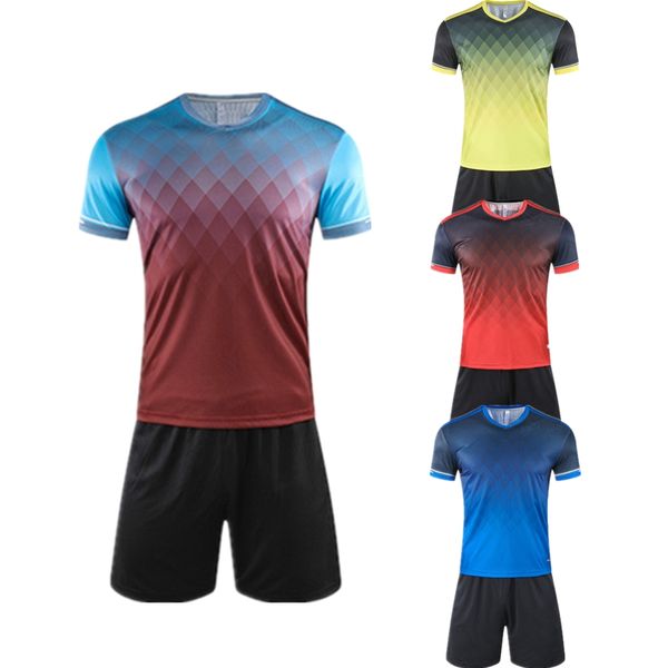 in stock 4 colors football jerseys men boys soccer clothes sets short sleeve kids football uniforms kids soccer tracksuit jersey diy, White;black
in stock 4 colors football jerseys men boys soccer clothes sets short sleeve kids football uniforms kids soccer tracksuit jersey diy, White;black