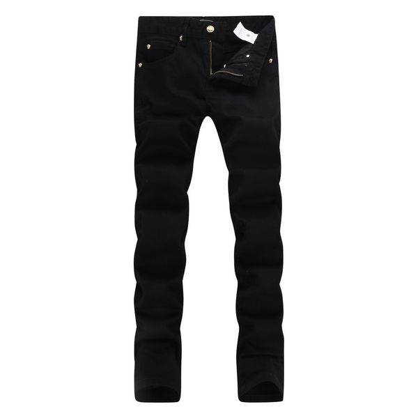 designer jeans mid-waistline pants mens ripped jeans mens designer pants fashion new style casual skinny hip hop mens jeans distressed, Blue
designer jeans mid-waistline pants mens ripped jeans mens designer pants fashion new style casual skinny hip hop mens jeans distressed, Blue