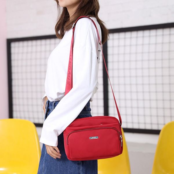 women solid color trend nylon large capacity messenger bag exquisite girls original handbag elegant ladies shoulder bag #t
women solid color trend nylon large capacity messenger bag exquisite girls original handbag elegant ladies shoulder bag #t