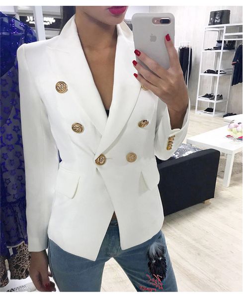 solid vintage brand blazers elegant button suits for women work party casual coat luxury a25 fashion designer gr, Black;brown
solid vintage brand blazers elegant button suits for women work party casual coat luxury a25 fashion designer gr, Black;brown