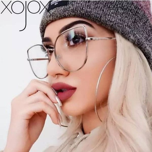 XojoX Sexy Cat Eye Glasses Frame Women Fashion Trend Personalized Female Brand Design Glasses Eyewear Optical Spectacle Frame, Black
XojoX Sexy Cat Eye Glasses Frame Women Fashion Trend Personalized Female Brand Design Glasses Eyewear Optical Spectacle Frame, Black
