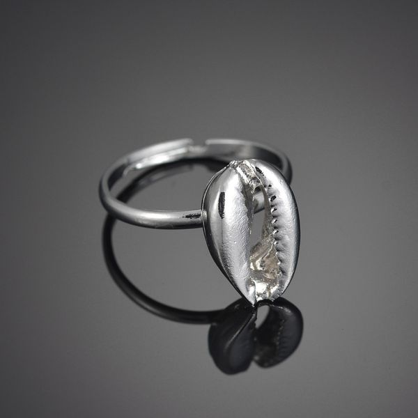 new jewelry bohemian simple fashion shell ring, Slivery;golden