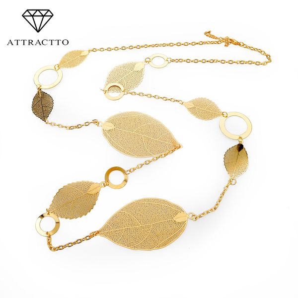 attractto luxury chain long silver plated leaves charm necklace for women wedding statement jewelry sne150846
attractto luxury chain long silver plated leaves charm necklace for women wedding statement jewelry sne150846