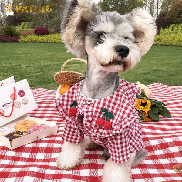 fathin spring plaid dog shirts sweet 3d embroidery cherry dog shirts in clothing for outdoor vacation s-xxl
fathin spring plaid dog shirts sweet 3d embroidery cherry dog shirts in clothing for outdoor vacation s-xxl