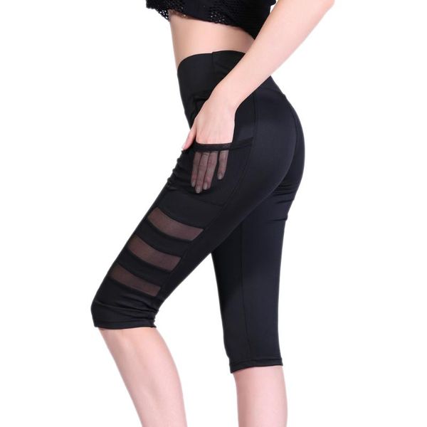 newly women leggings solid color elastic mesh pants quick dry for jogging sports bf88, White;black
newly women leggings solid color elastic mesh pants quick dry for jogging sports bf88, White;black