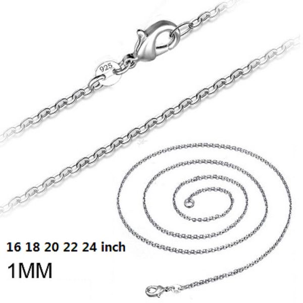 925 sterling silver plated link rolo chains necklace with lobster clasps 16 18 20 22 24inch women o chain jewlery factory price stock
925 sterling silver plated link rolo chains necklace with lobster clasps 16 18 20 22 24inch women o chain jewlery factory price stock