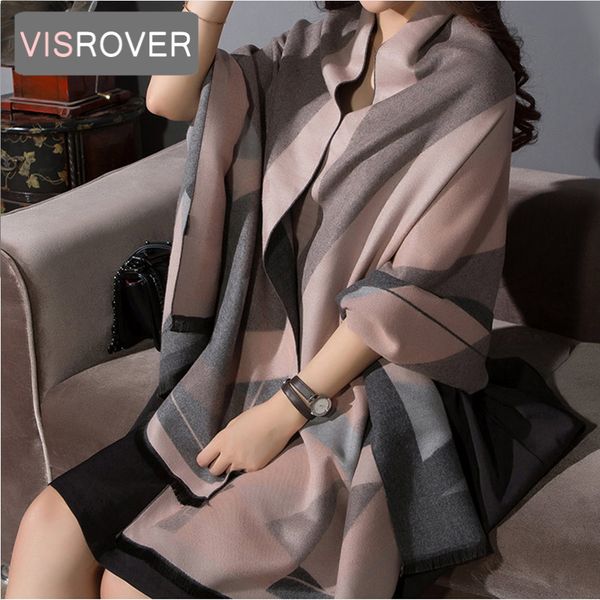 visrover woman winter scarf fashion female shawls cashmere handfeeling winter wraps flower weave hijab scarf, Blue;gray
visrover woman winter scarf fashion female shawls cashmere handfeeling winter wraps flower weave hijab scarf, Blue;gray