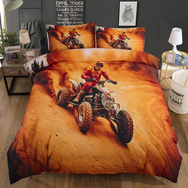 bonenjoy yellow 3d bed linen motorcycle racing bedding set king size 3d duvet cover sets single kids bedding for children
bonenjoy yellow 3d bed linen motorcycle racing bedding set king size 3d duvet cover sets single kids bedding for children