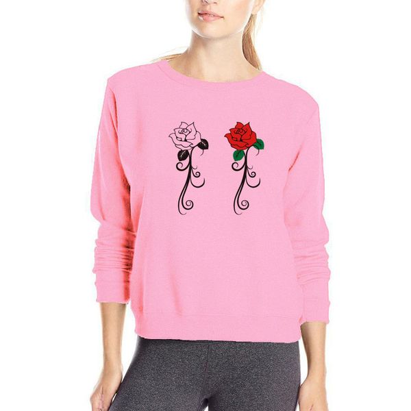 original double rose hoodies red and white rose sweatshirts creative design beautiful flowers hoodie casual cotton clothes, Black
original double rose hoodies red and white rose sweatshirts creative design beautiful flowers hoodie casual cotton clothes, Black