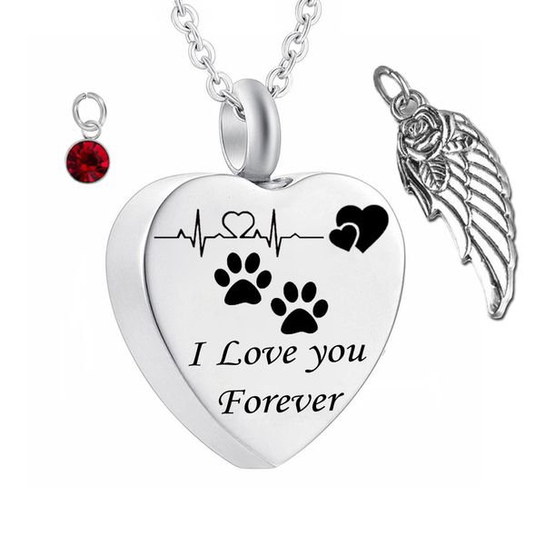 pet memorial necklace for ashes cremation dog paw print necklace electrocardiogram memorial jewelry pendant cremation jewelry, Silver
pet memorial necklace for ashes cremation dog paw print necklace electrocardiogram memorial jewelry pendant cremation jewelry, Silver