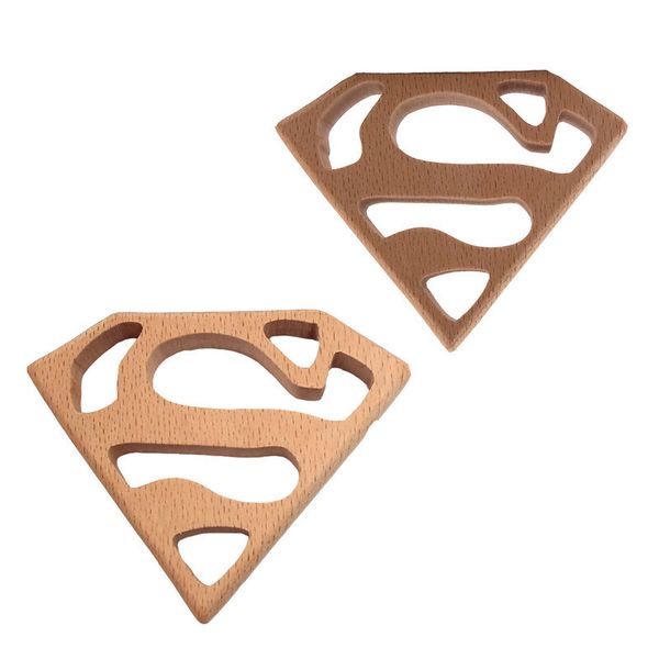 4pcs baby interesting baby handmade natural wooden superman teether teething pendant shower toys diy gift baby shower bracelet
4pcs baby interesting baby handmade natural wooden superman teether teething pendant shower toys diy gift baby shower bracelet
