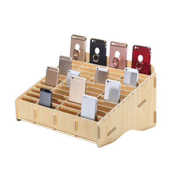 deskphone screen storage box school office wooden phone holder repair management organizer 12/24/48 grid storage tool
deskphone screen storage box school office wooden phone holder repair management organizer 12/24/48 grid storage tool