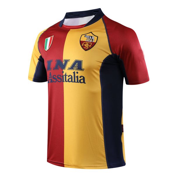 2001 2002 retro roma soccer jersey totti batistuta montella football shirt vintage rome balbo martinetti fuser de rossi maglia da calcio
2001 2002 retro roma soccer jersey totti batistuta montella football shirt vintage rome balbo martinetti fuser de rossi maglia da calcio